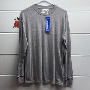 Sleepy Jones Classic Gray Long Sleeve Shirt